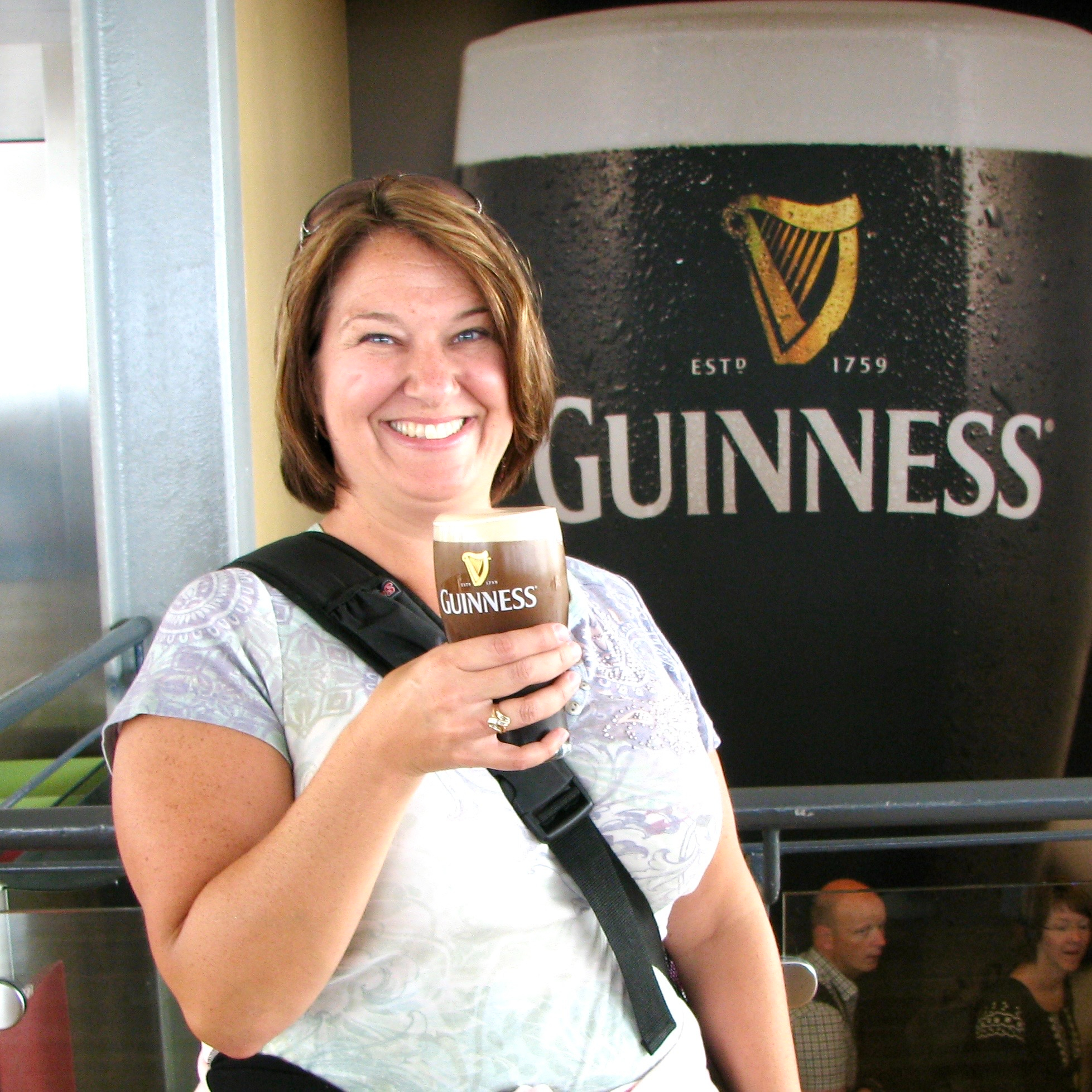 me at Guiness